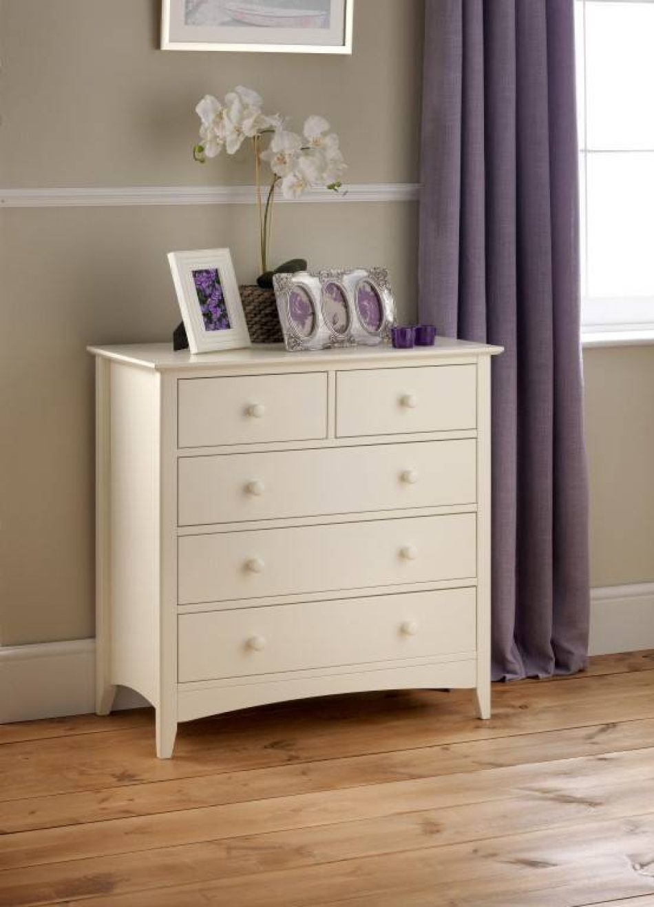 white wood chest of draws