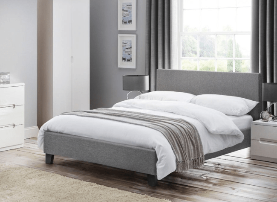 Grey Fabric Bed 002