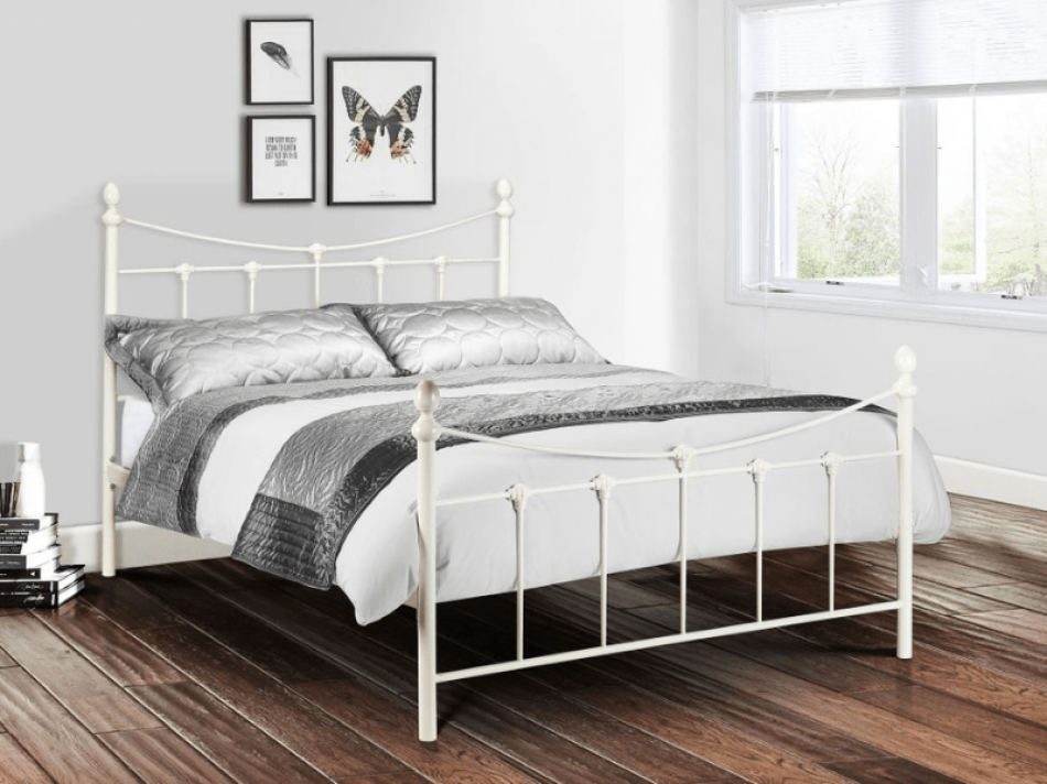 Bed 309 Curved Metal bed frame